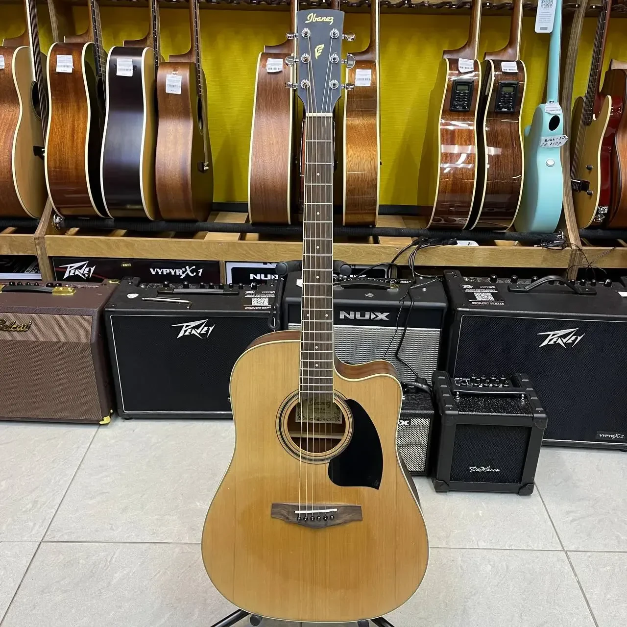 Электроакустическая гитара Ibanez PF17ECE-LG