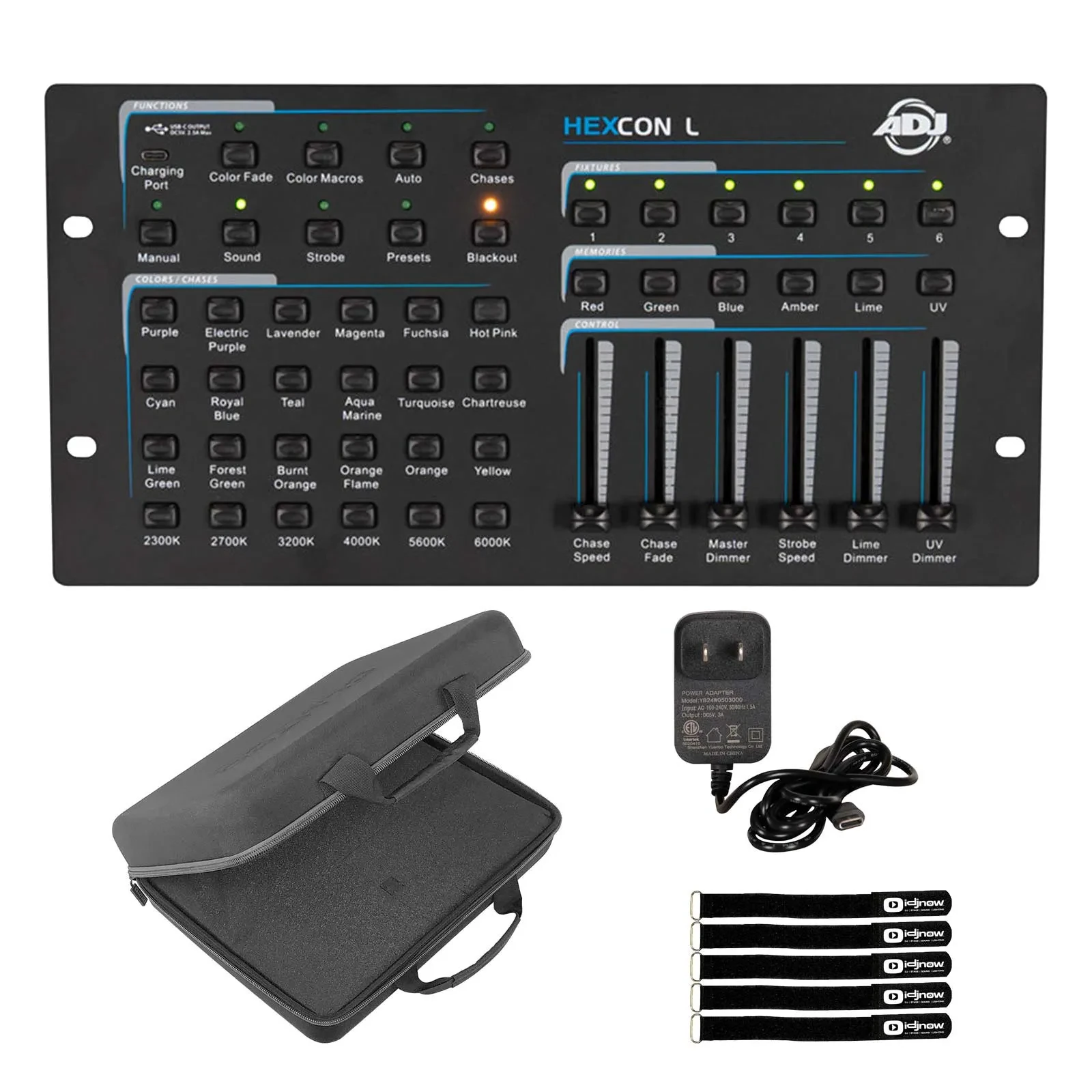 DMX-пульт American DJ Hexcon L с аксессуарами