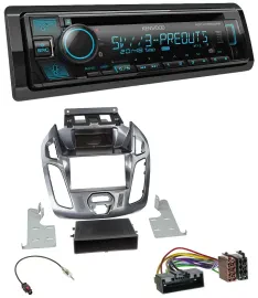 Kenwood Bluetooth USB CD MP3 DAB Autoradio für Ford Connect Transit 12-18 ohne D