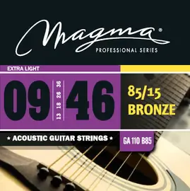 Струны для акустической гитары Magma Strings GA110B85