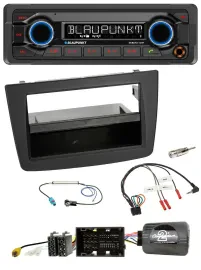 Blaupunkt MP3 Bluetooth USB Lenkrad Autoradio für Alfa Mito 955 2014-2018 schwar