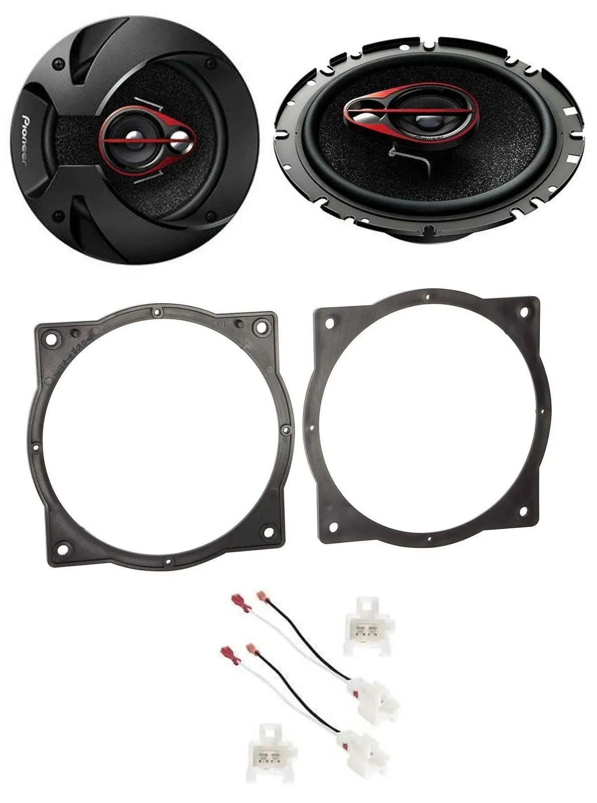 Pioneer 3-Wege 250Watt 16,5cm Lautsprecher für Kia Carens ab 2013 Fronttür Auto