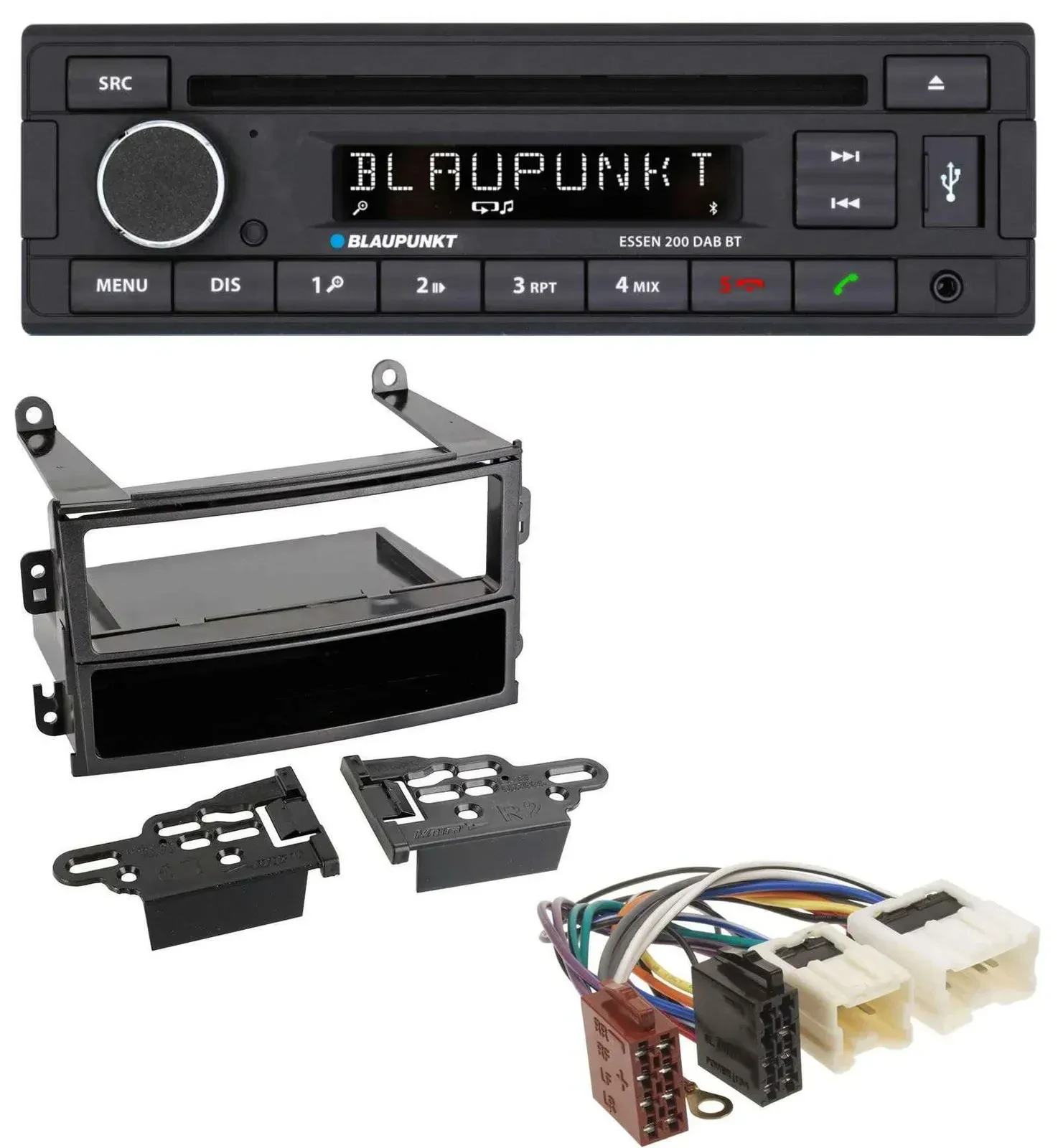 Blaupunkt USB MP3 Bluetooth DAB CD Autoradio für Nissan 350Z Roadster 2003-2005