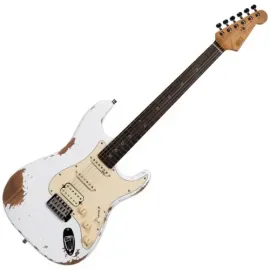 Henry's Snake II Relic ST-1N Rattle White Relic E-Gitarre inkl. Gigbag | Neu