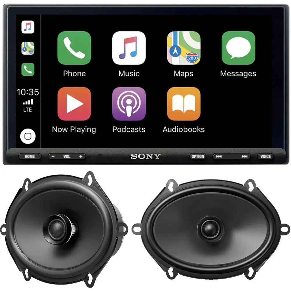 Автомагнитола Sony XAV-AX7000 + XS680GS 6.95", динамики 6x8" (набор)