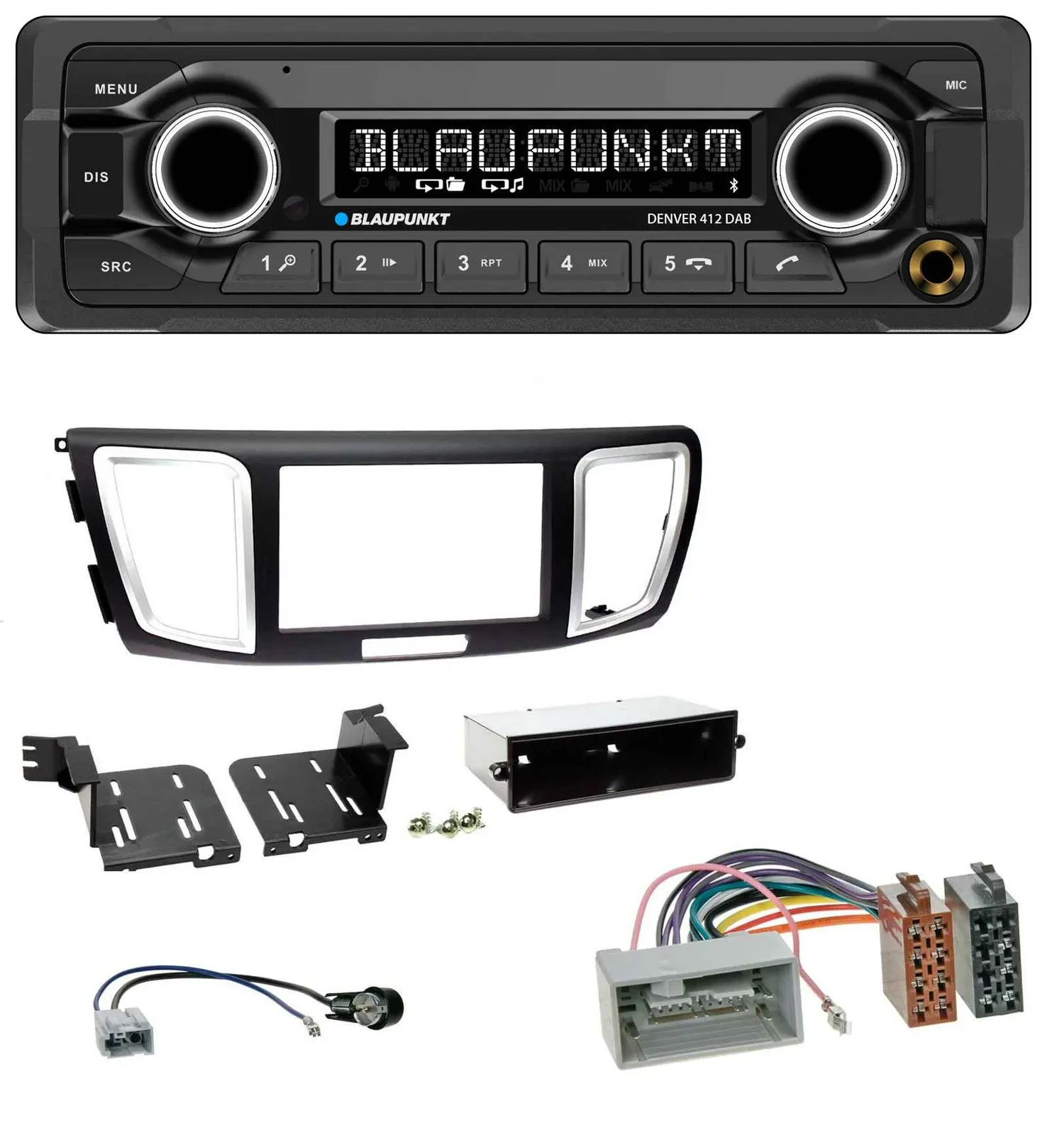 Автомагнитола для Honda Accord (с 2011) Blaupunkt Bluetooth, DAB, MP3, USB