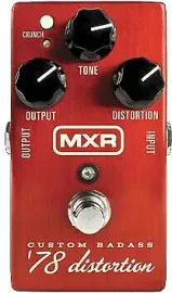 MXR M78 Custom Bass Distortion Effektpedal / OV