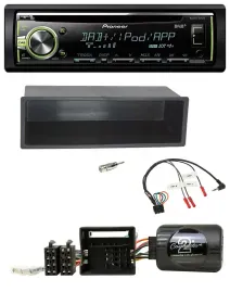 Pioneer DAB USB MP3 Lenkrad CD Autoradio für Citroen C2 2006-2010 C3 2006-2014