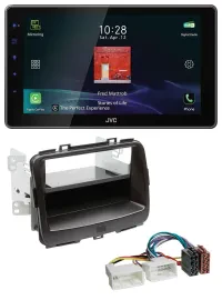 JVC DAB MP3 Bluetooth USB Autoradio für Kia Carens 4 (RP, ab 2013)