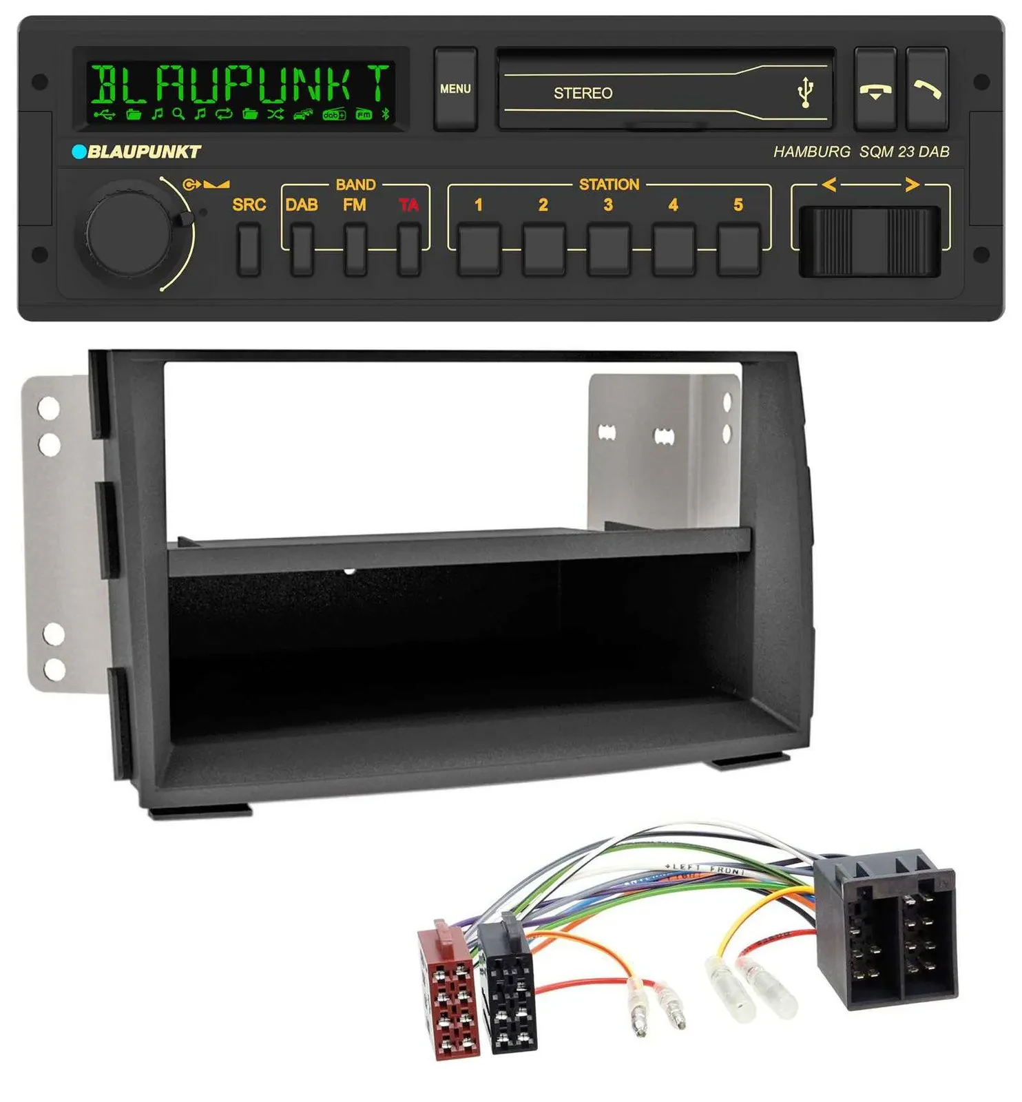 Blaupunkt USB DAB Bluetooth MP3 Autoradio für Kia Venga (YN, ab 2009)