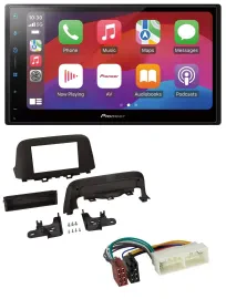 Pioneer DAB USB MP3 Bluetooth 2DIN Autoradio für Hyundai Kona (ab 2018)