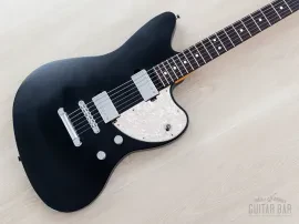 2022 Fender Limited Elemental Jazzmaster HH Satin Stone Black, Japan MIJ