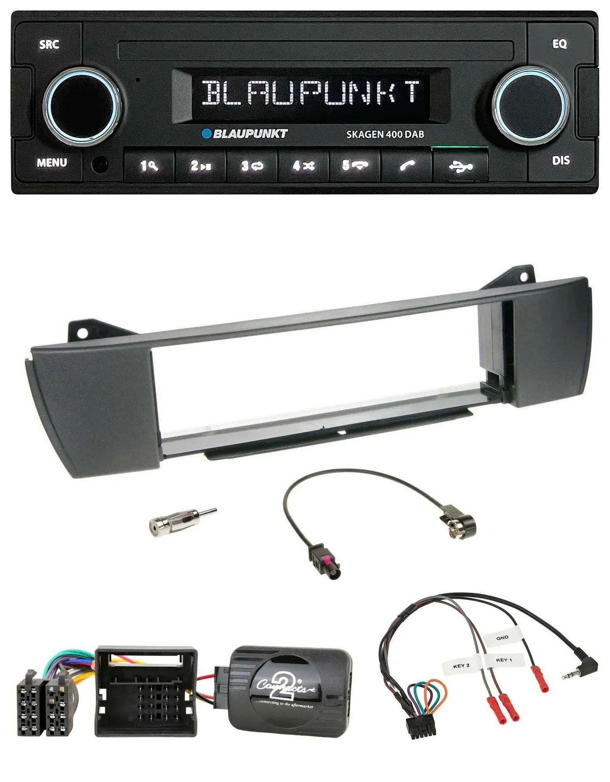 Blaupunkt DAB USB Bluetooth Lenkrad Autoradio für BMW Z4 E85 2003-2008