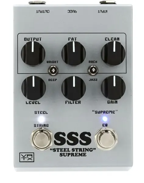 Педаль эффектов для электрогитары Vertex Effects Steel String Supreme Overdrive Pedal