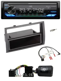JVC Bluetooth DAB USB Lenkrad Autoradio für Citroen Jumper Peugeot Boxer 06-08