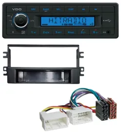 VDO AUX Bluetooth USB MP3 Autoradio für Kia Carens (ab 2007)