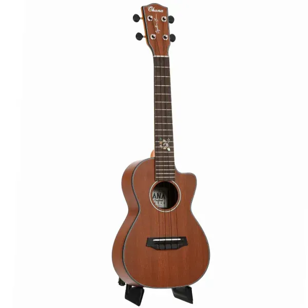 Ohana CK-25C-CL Cynthia Lin Signature Concert Ukulele Bundle with Gig Bag-Demo