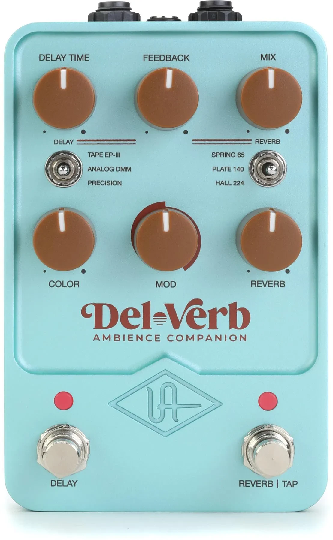 Педаль эффектов для электрогитары Universal Audio Del-Verb Ambience Companion Reverb Delay