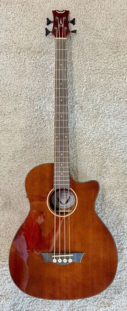 Dean AXS Acoustic-Electric Bass Gloss Natural Model AX EABC MAH GC