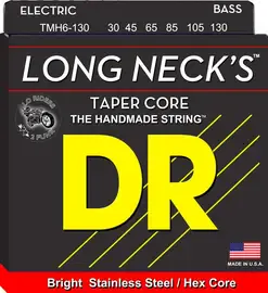 Струны для бас-гитары DR Strings LONG NECKS DR TMH6-130, 30 - 130