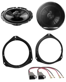 Автомобильный динамик Pioneer 3-way 6.5" 300W для Opel Astra (с 2005) и Corsa (с 2006), перед