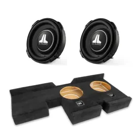 NVX VE-TOY-TUNDCG2-D12S Dual 12" Sealed Enclosure with Two 12TW3-D4 Subwoofers
