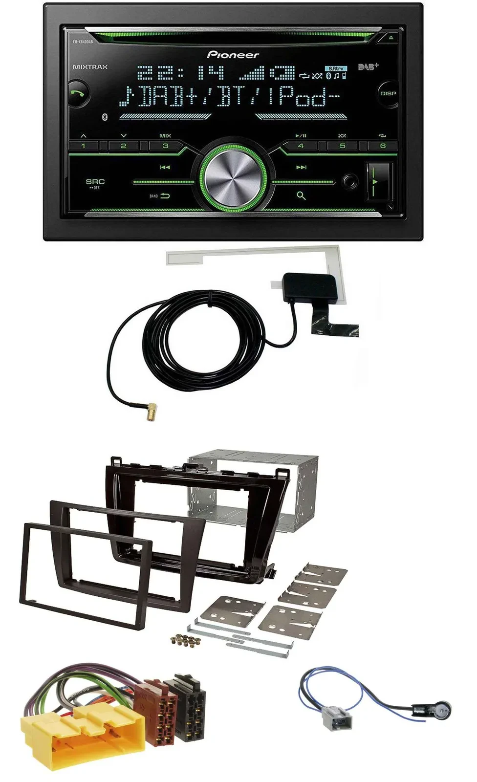 Автомагнитола Pioneer 2DIN CD USB MP3 Bluetooth DAB для Mazda 6