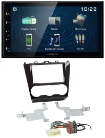 Kenwood 2DIN Bluetooth MP3 USB DAB Autoradio für Subaru Forester ab 2015