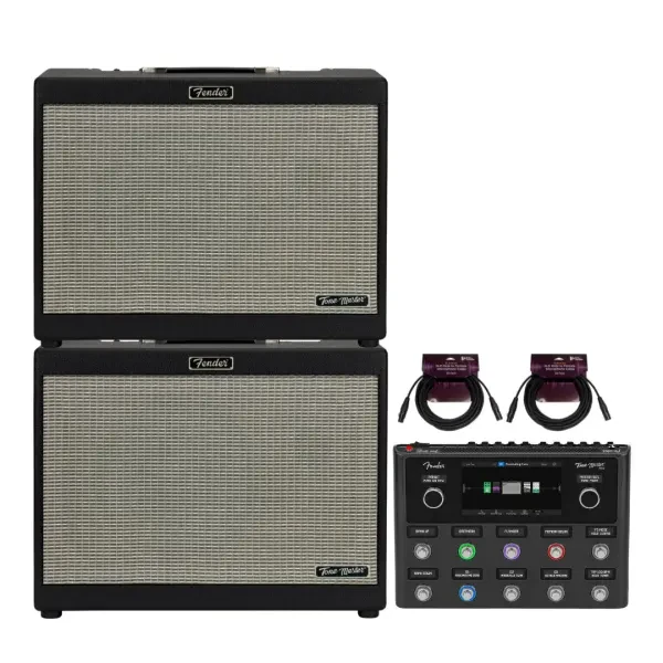 Fender Tone Master Pro with Over 500 Presets 2 Pack Bundle