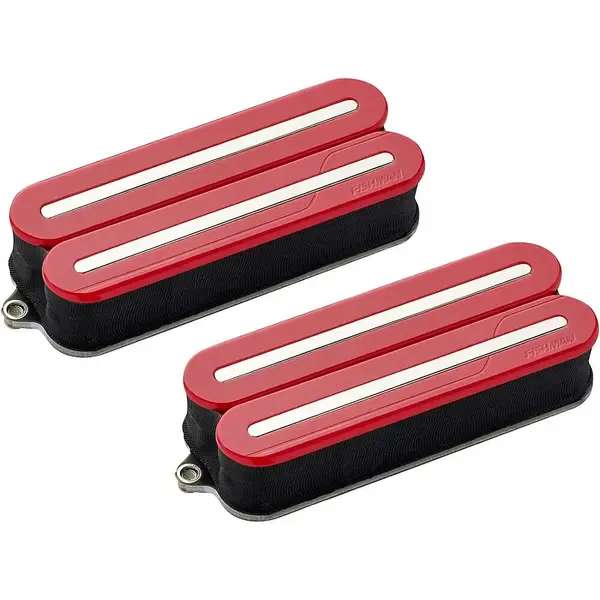 Комплект звукоснимателей для электрогитары Fishman Fluence Open Core Modern Humbucker 8-String NB Guitar Pickup Set Red