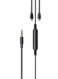 Кабель для наушников Shure RMCE-UNI с микрофоном и пультом, TRRS 3.5 мм, черный