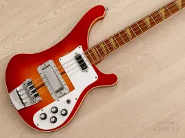 1974 Rickenbacker 4001 Neck Through Vintage Bass Fireglo w/ Case