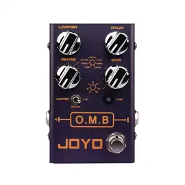 Педаль эффектов для электрогитары Joyo R-06 Omb Looper And Drum Machine