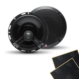 Rockford Fosgate Power T1650 6.5" Coaxial Speakers with Sound Damping