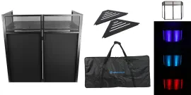 Стойка для микшера для DJ Rockville ROCKBOOTH (набор) с столом, дорожной сумкой, скримами и 2 полками