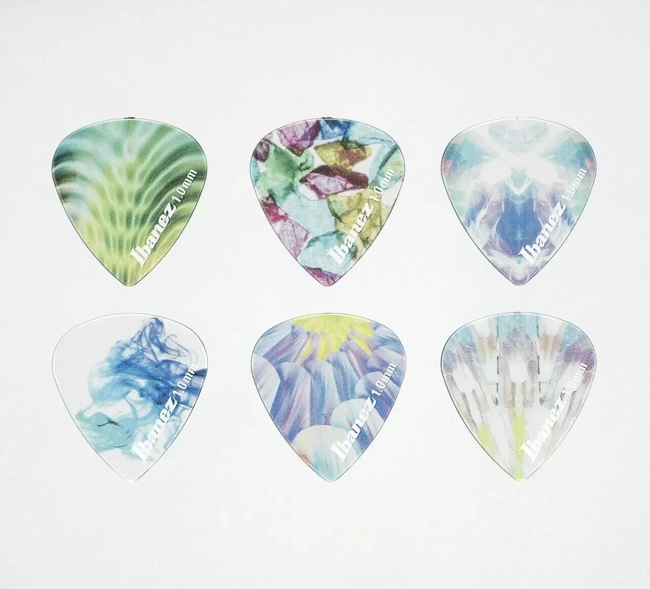 Медиаторы Ibanez Kaleido Heavy 1.0 Colorful (6 штук)