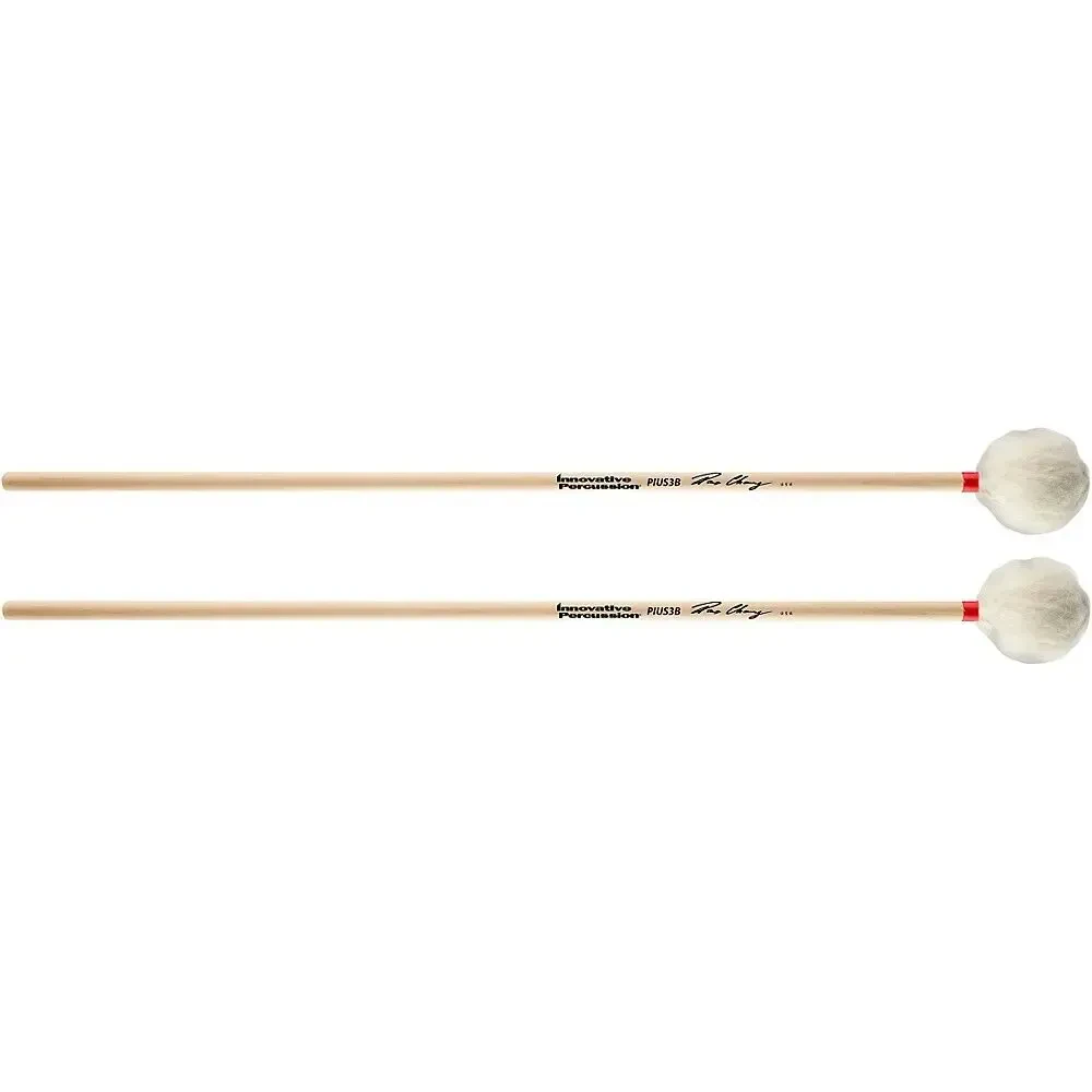 Палочки для маримбы Innovative Percussion Medium General Marimba Mallets w/Birch Handle White Yarn