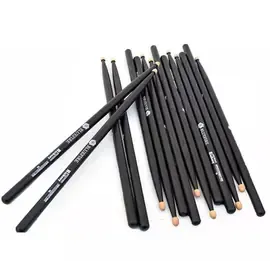 Барабанные палочки HUN 10104020 Colored Series Bluefire 5A Black