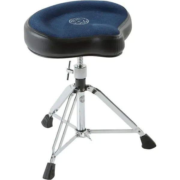 Стул для барабанщика ROC-N-SOC Original Saddle Drum Throne Blue