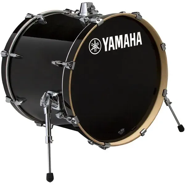 Бас-барабан Yamaha Stage SBB 2017NW Custom Birch Bass Drum 22x17 Raven Black