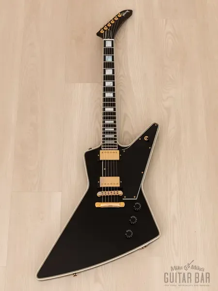 Электрогитара Gibson Custom Shop Explorer Custom Ebony USA 2017 w/ Case