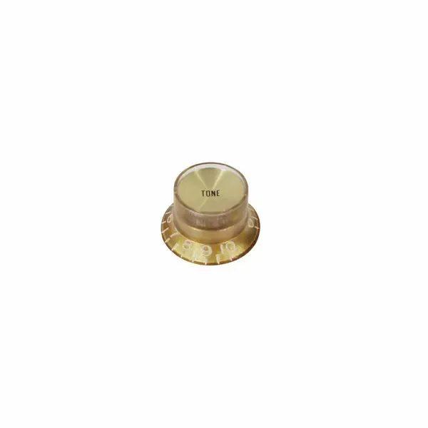 Ручка потенциометра для гитары Boston Potiknopf, Bell Knob, SG-style, gold, Tone, für US-Poti-Schaft