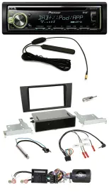 Pioneer MP3 USB CD DAB Lenkrad Autoradio für Audi A4 (2000-2001)