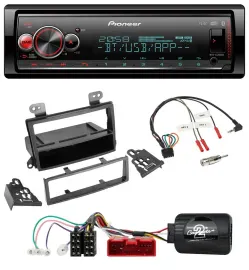 Pioneer Bluetooth USB Lenkrad DAB Autoradio für Mazda MPV (2000-2006)