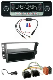 Dietz MP3 DAB Bluetooth USB Autoradio für Chevrolet Aveo Epica Captiva 06-11