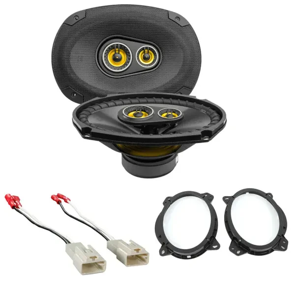 2008-2019 Toyota Highlander Kicker Front Door Speaker Replacement Package