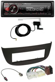 Pioneer USB MP3 DAB Bluetooth Autoradio für Renault Twingo ab 2012 schwarz