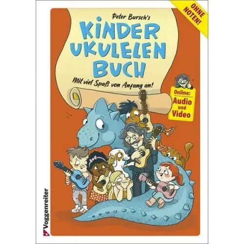 Учебное пособие Voggenreiter Peter Bursch's Kinder Ukulelenbuch