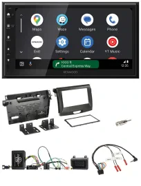 Kenwood DAB Bluetooth USB Lenkrad 2DIN Autoradio für Ford Ranger 2AB ab 04/2015