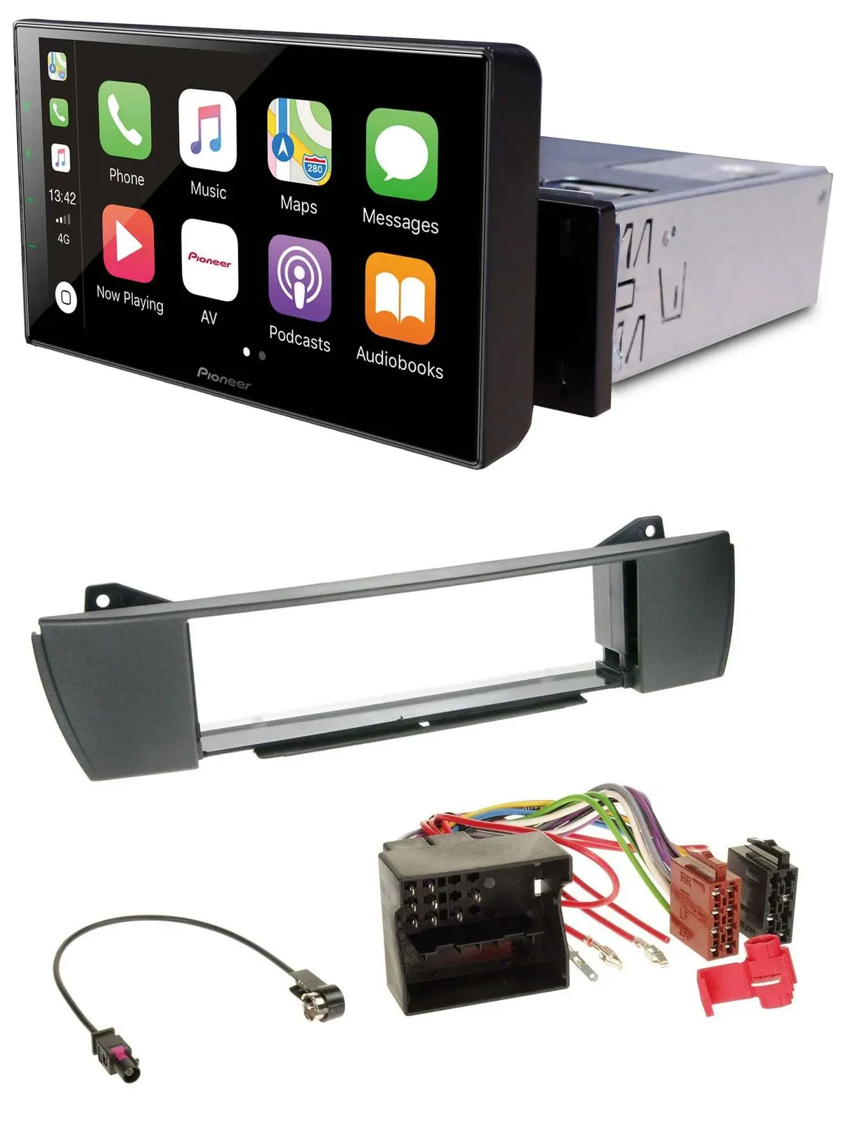 Pioneer Bluetooth MP3 DAB USB Autoradio für BMW Z4 E85 (2003-2008)